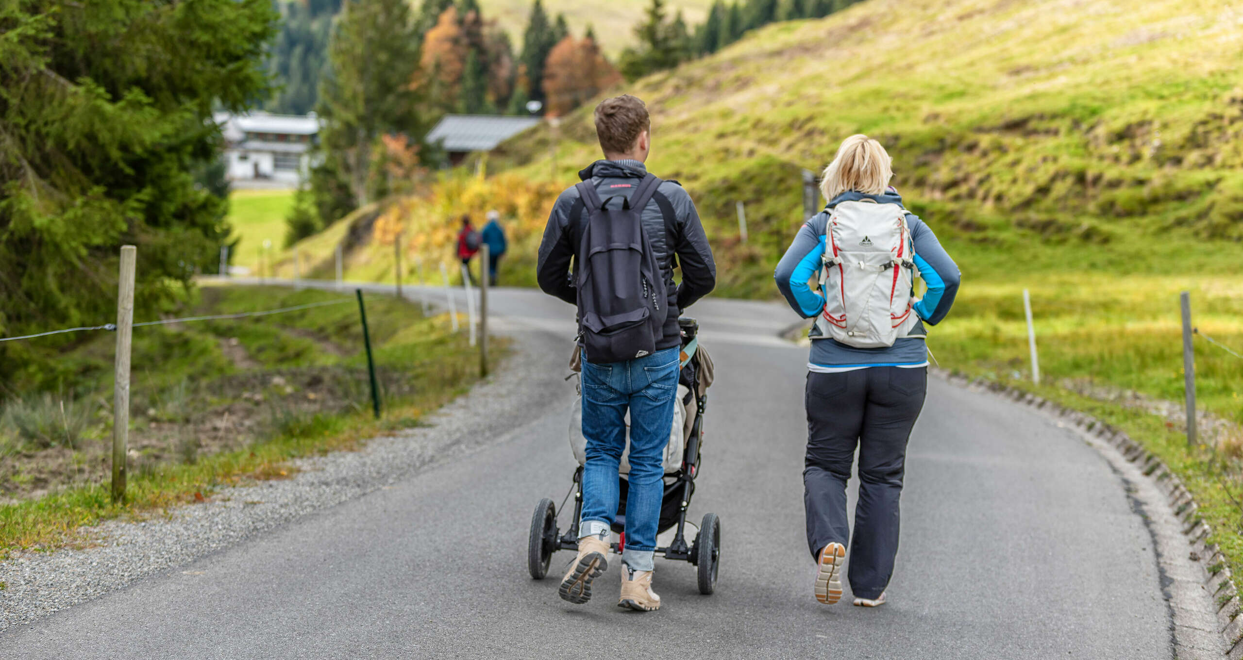 Wanderung für die ganze Familie auf den barrierefreien Wegen in Oberstaufen