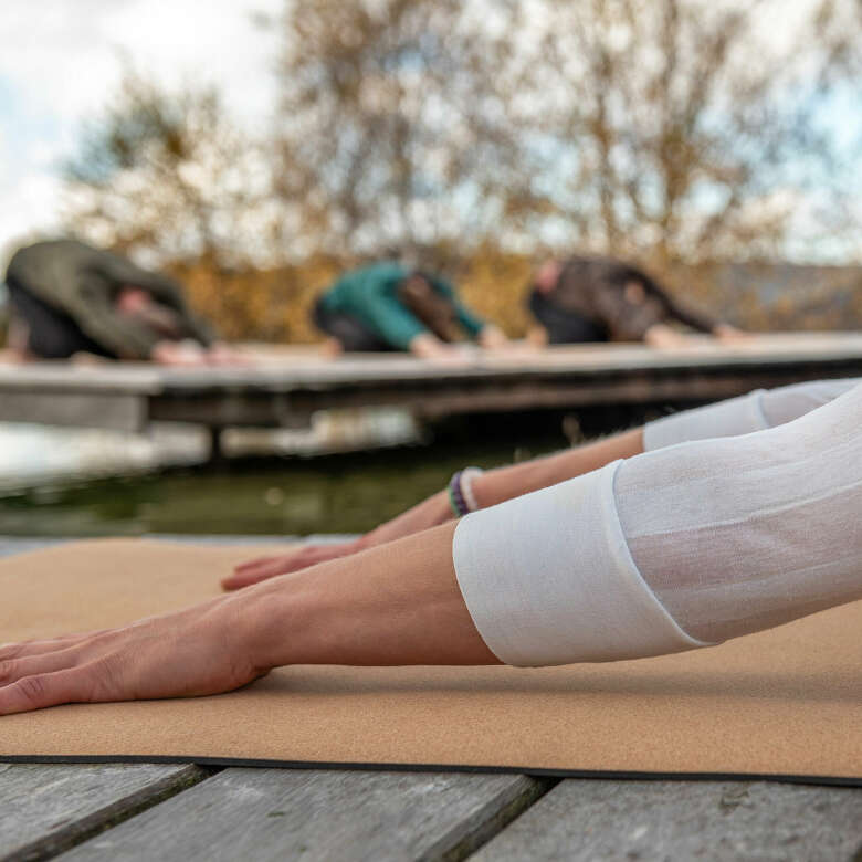 Schöne Plätze für Yoga in Oberstaufen