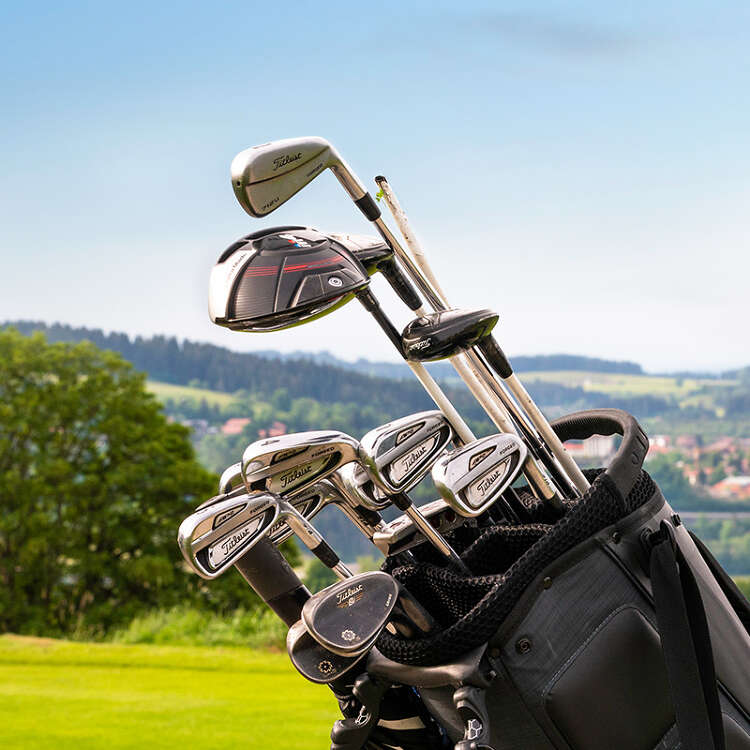 Golfplatz Scheidegg Golfschläger