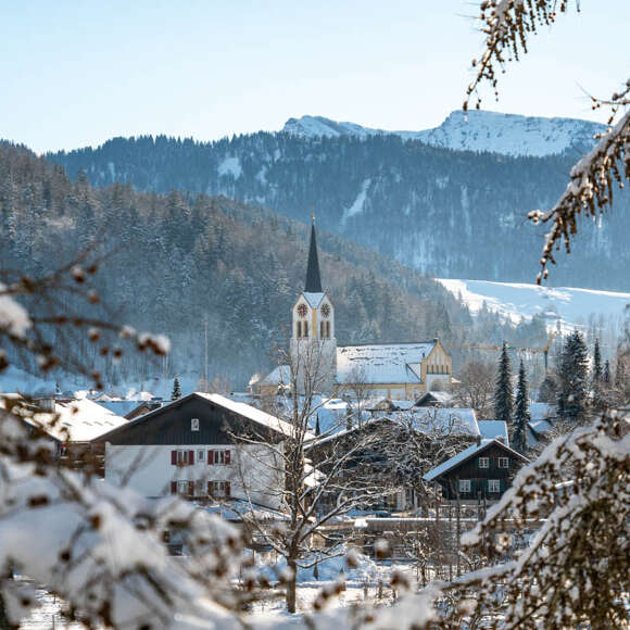 Oberstaufen im Winter Oberstaufen im Winter