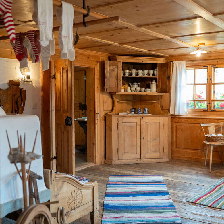 Innenbereich im Huimatmuseum in Oberstaufen