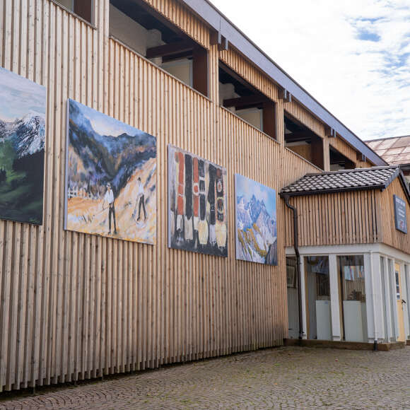 Kunst am Bau im Ortszentrum Oberstaufens