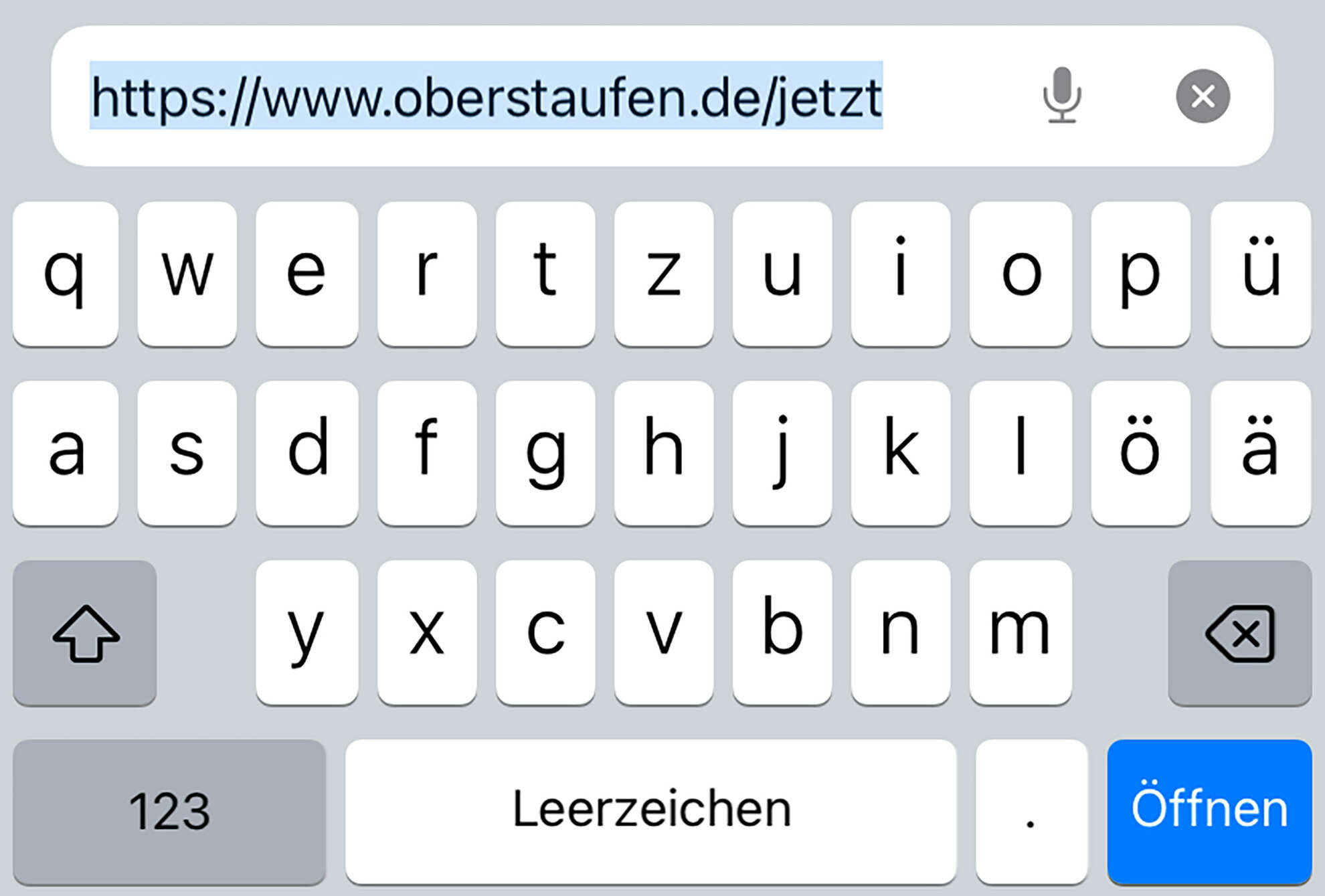 Schritt 1 zum Abspeichern der digitalen Tagesübersicht von Oberstaufen