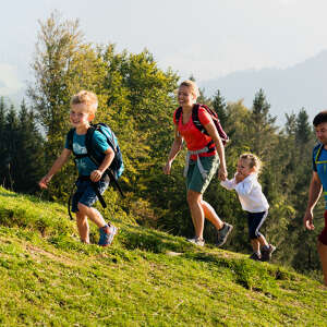 Highlights mit der Familie im Sommer in Oberstaufen im Allgäu.