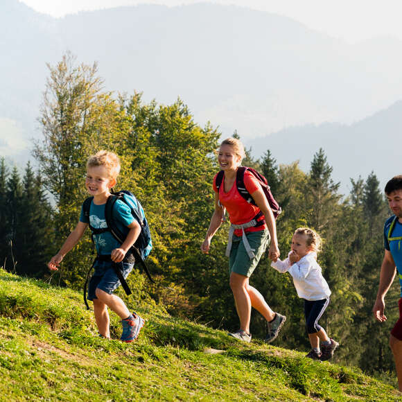 Familienwandern am Hündle