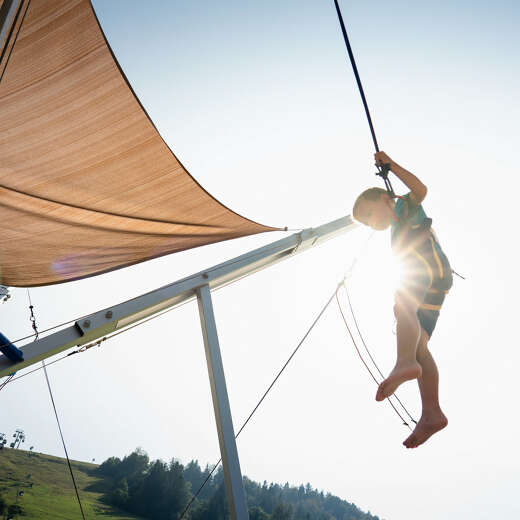 Spiel und Spaß für die ganze Familie im Sommer in Oberstaufen im Allgäu.
