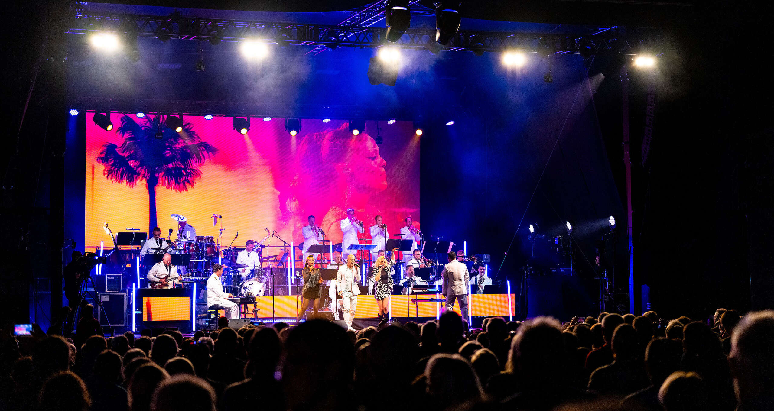 Open Air Konzert der Big Band der Bundeswehr in Oberstaufen