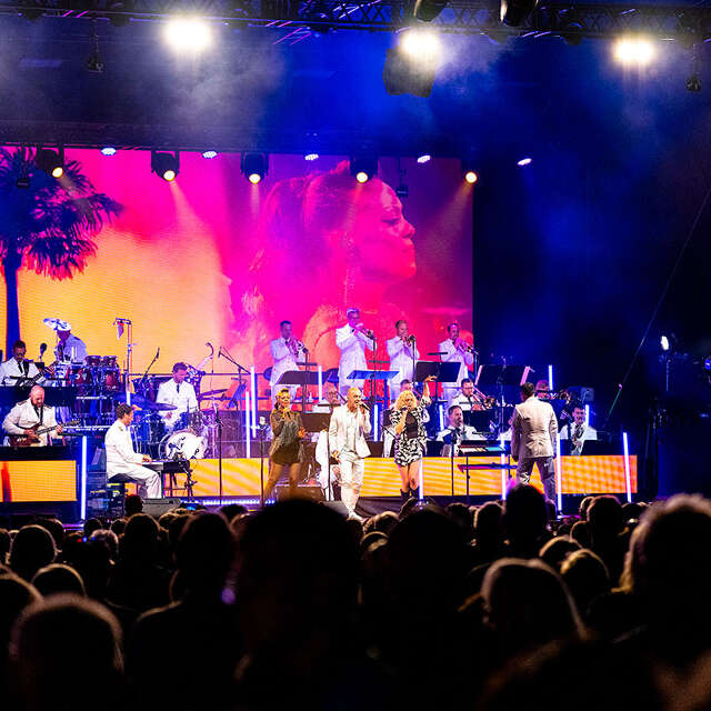 Open Air Konzert der Big Band der Bundeswehr in Oberstaufen