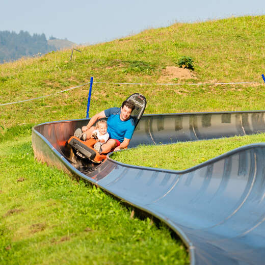 Das Allgäu ist für die ganze Familie ein Erlebnis. Mit Kindern macht der Urlaub in Oberstaufen Spaß!