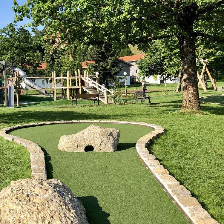 Minigolf im Oberstaufen Park
