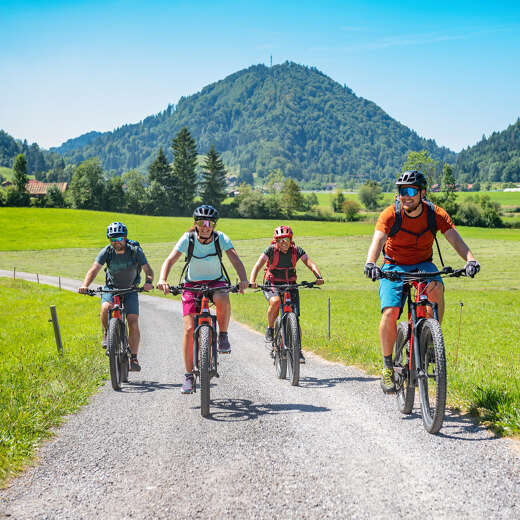 Radtouren rundum Oberstaufen im Allgäu