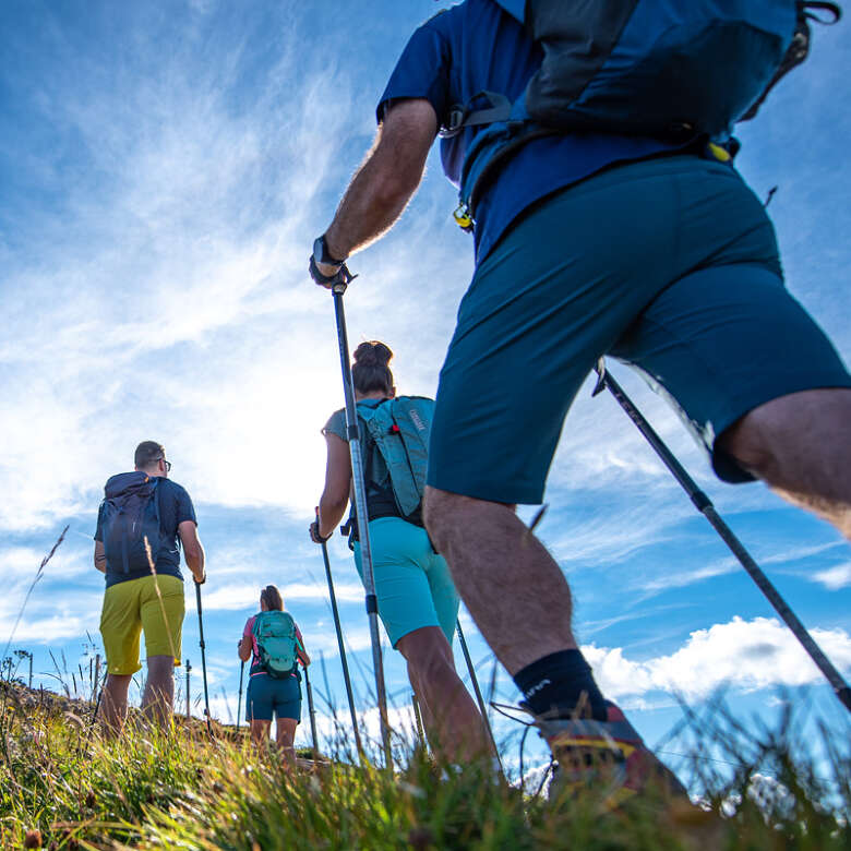 Wandergruppe am Hochgrat.