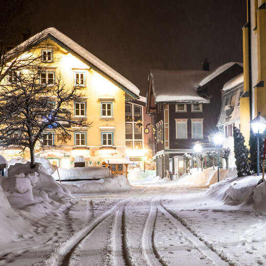 Oberstaufen im Winter
