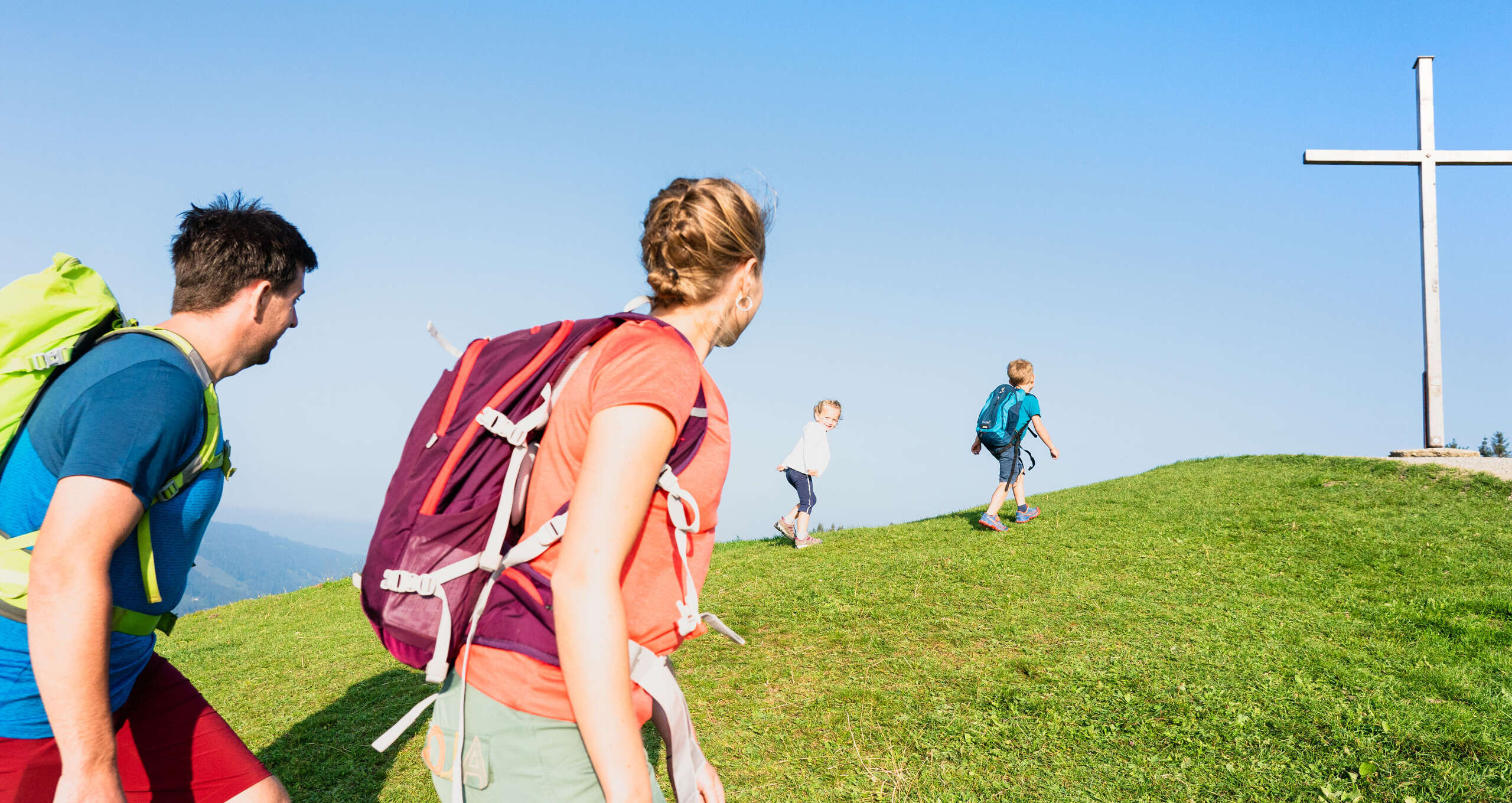 Familienwandern zum Hündlegipfel