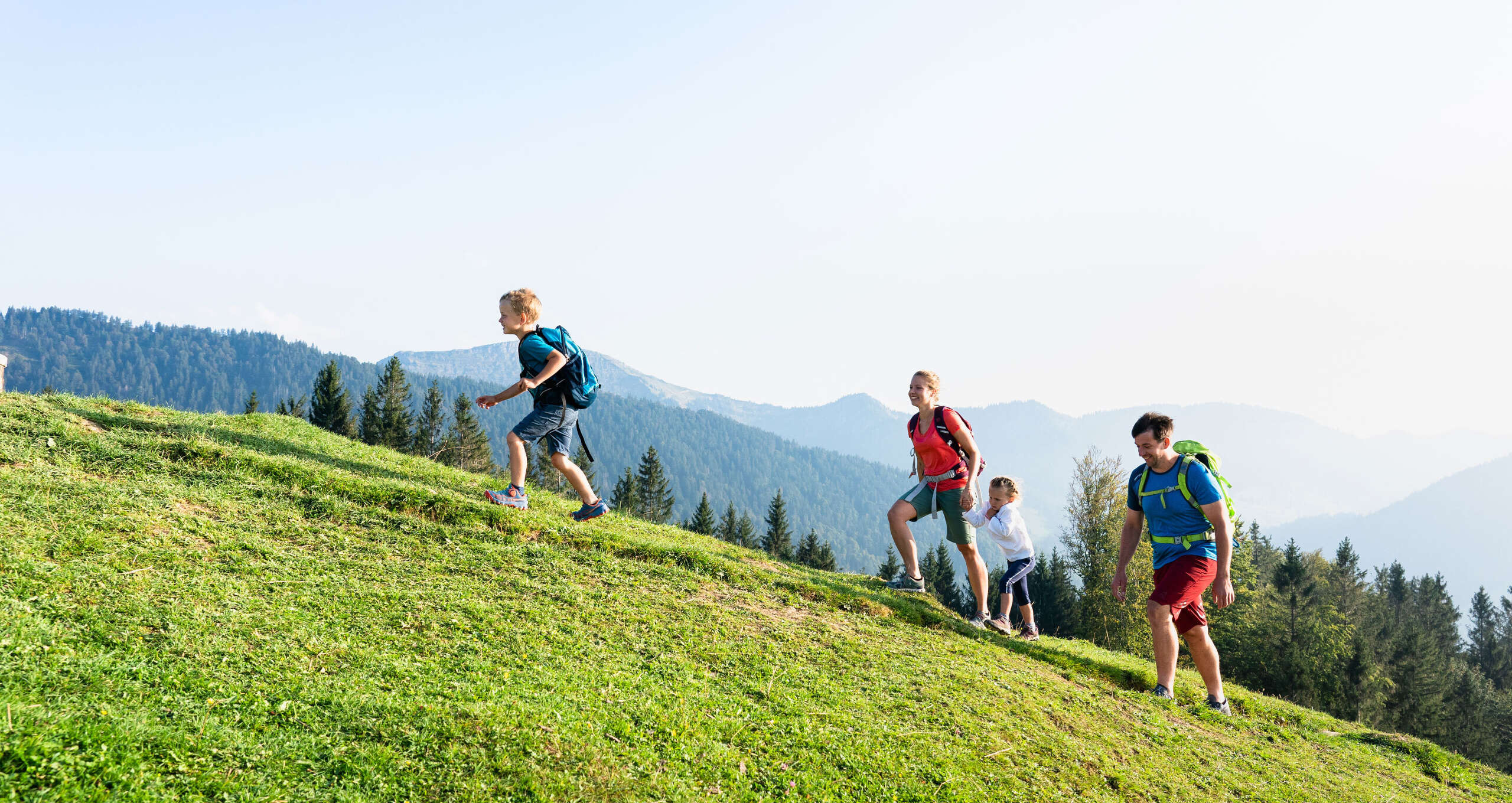 Wandern mit der ganzen Familie am Hündle
