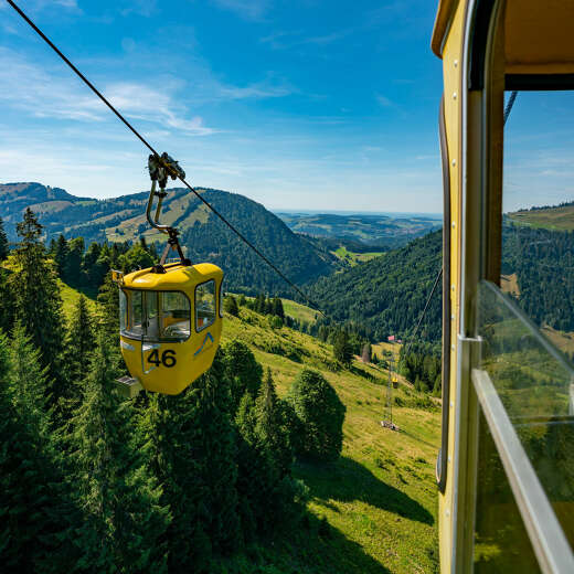 Hochgratbahn im Sommer