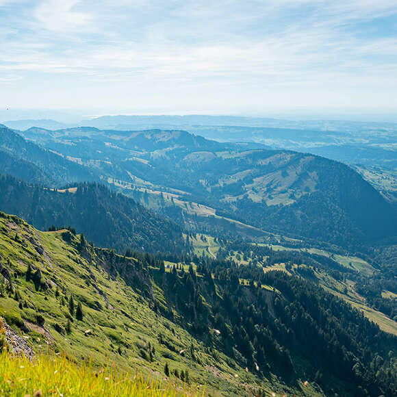 Mehrtageswanderung im Gebiet Imberg-Falken im Allgäu.