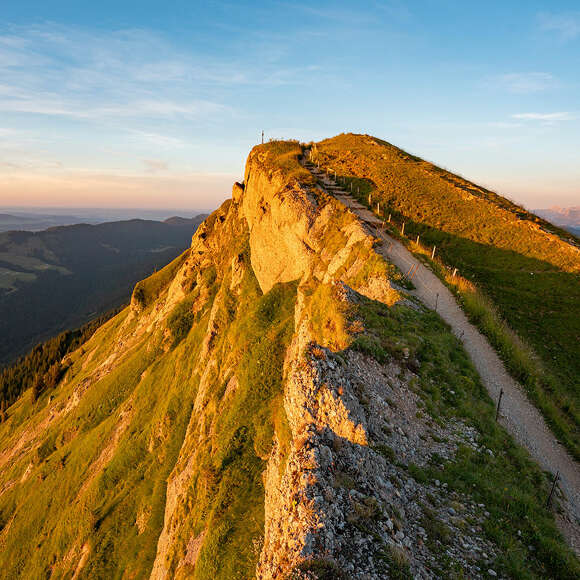 Gratwanderung über die Nagelfluhkette