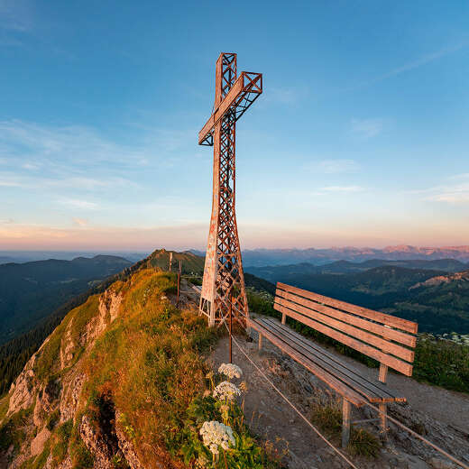 Wanderungen auf die Gipfel im Allgäu in Oberstaufen