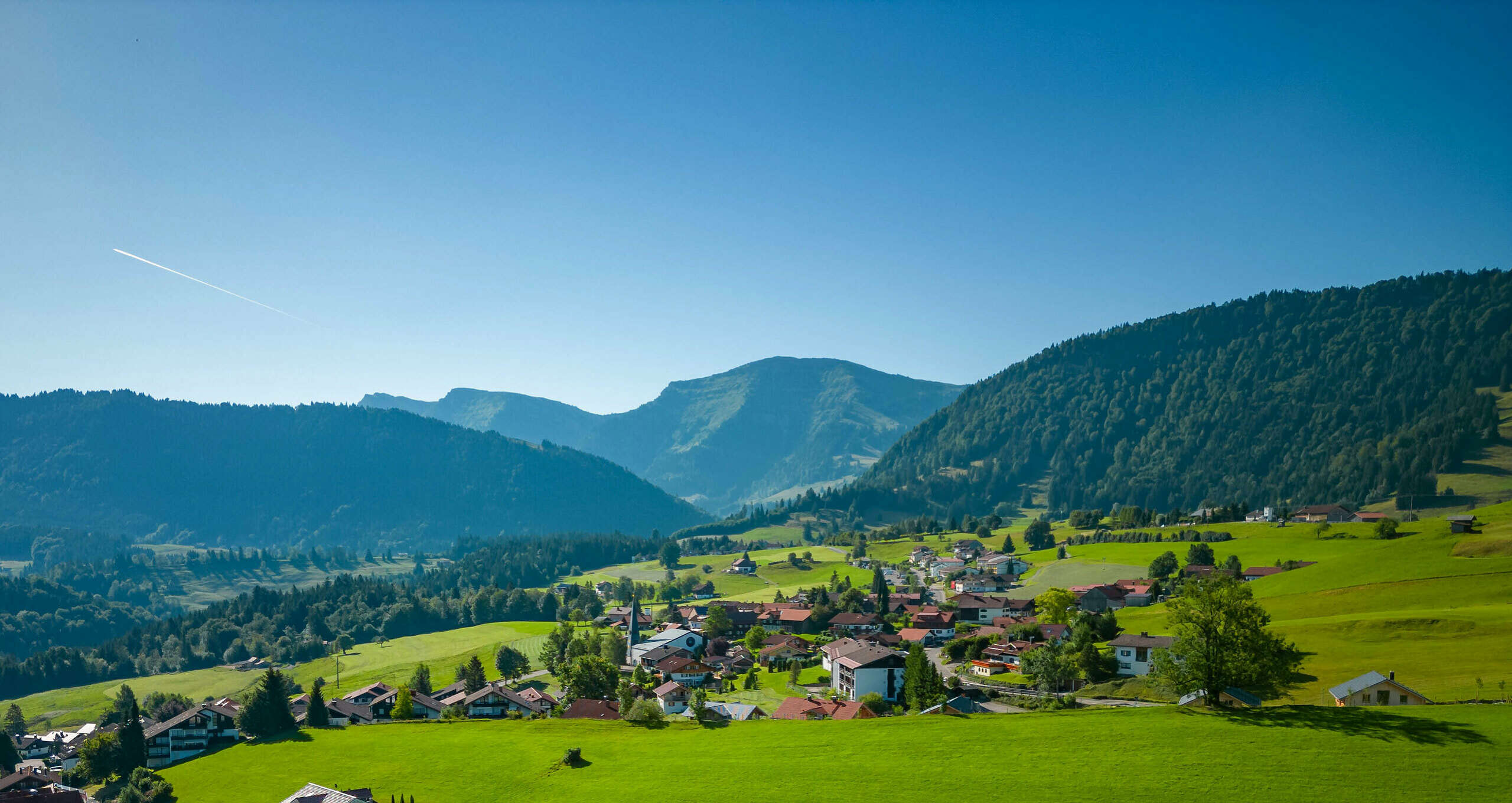 Den Sommer und die Allgäuer Berge im Bergdorf Steibis erleben