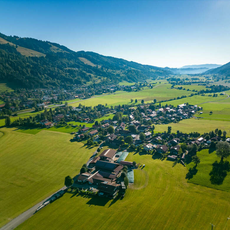 Genieße die Weite in Thalkirchdorf bei Oberstaufen.