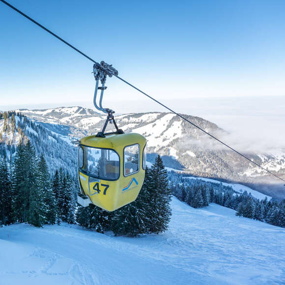 Winter Hochgrat Oberstaufen Allgaeu