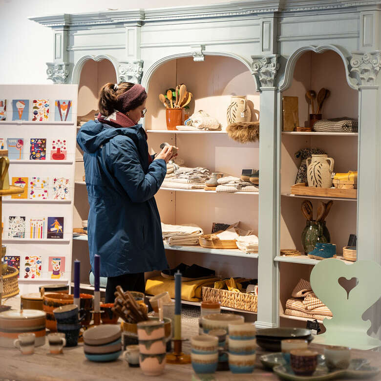 Bummeln in Oberstaufen Bummeln in einem Laden in Oberstaufen