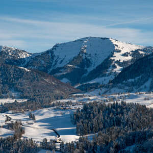 Verschneiter Hochgrat.