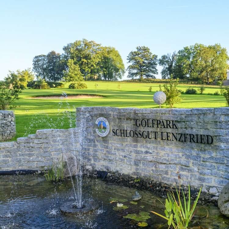 Anlage des Golfpark Schlossgut Lenzfried