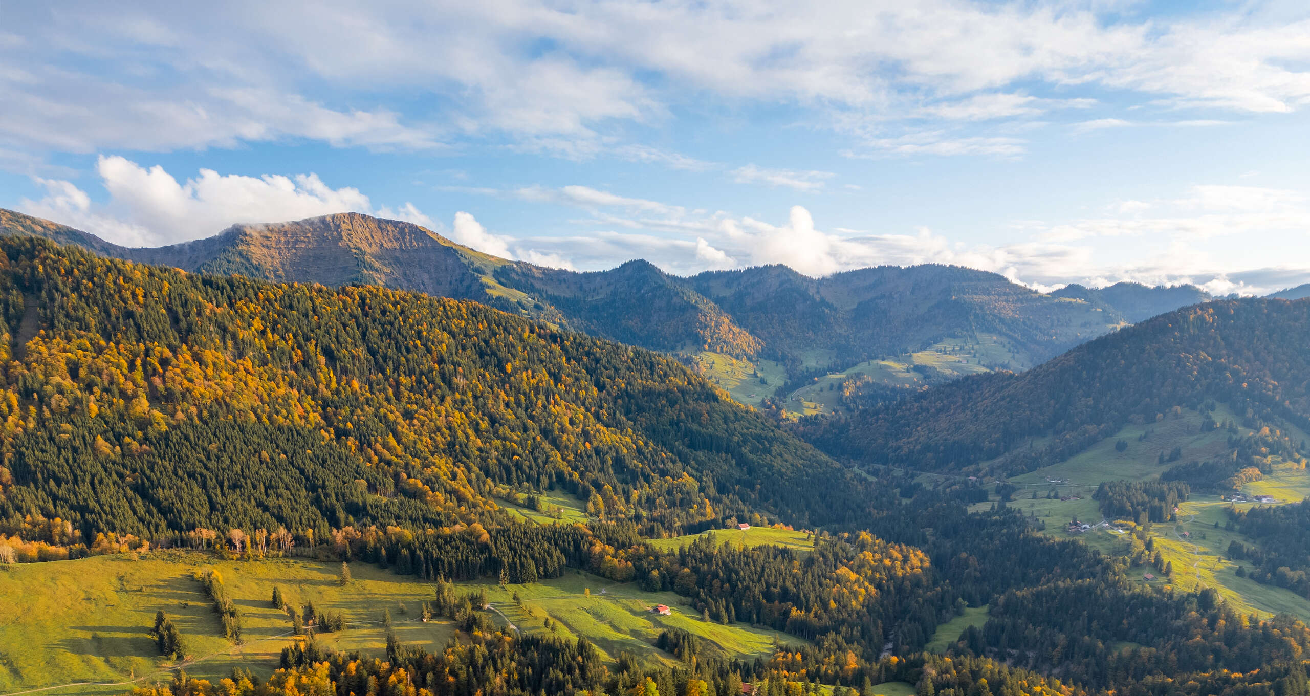Goldener Herbst in Oberstaufen
