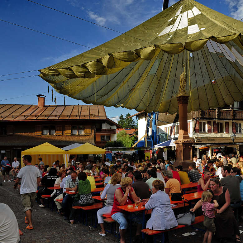 Staufner Marktfest Marktfest in Oberstaufen im Allgäu