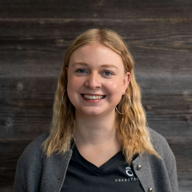 Porträt der Auszubildenden Amelie.