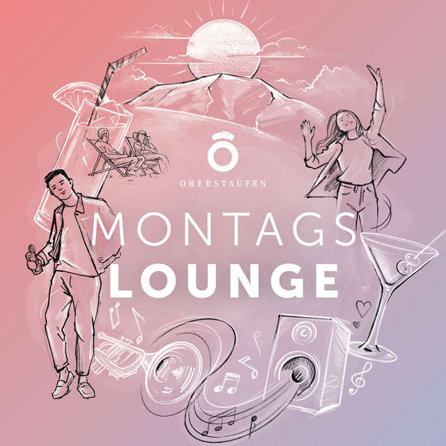 Monatslounge in Oberstaufen After-Work mit Bergblick