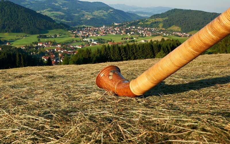 Traditionelle Veranstaltungen in Oberstaufen im Allgäu.