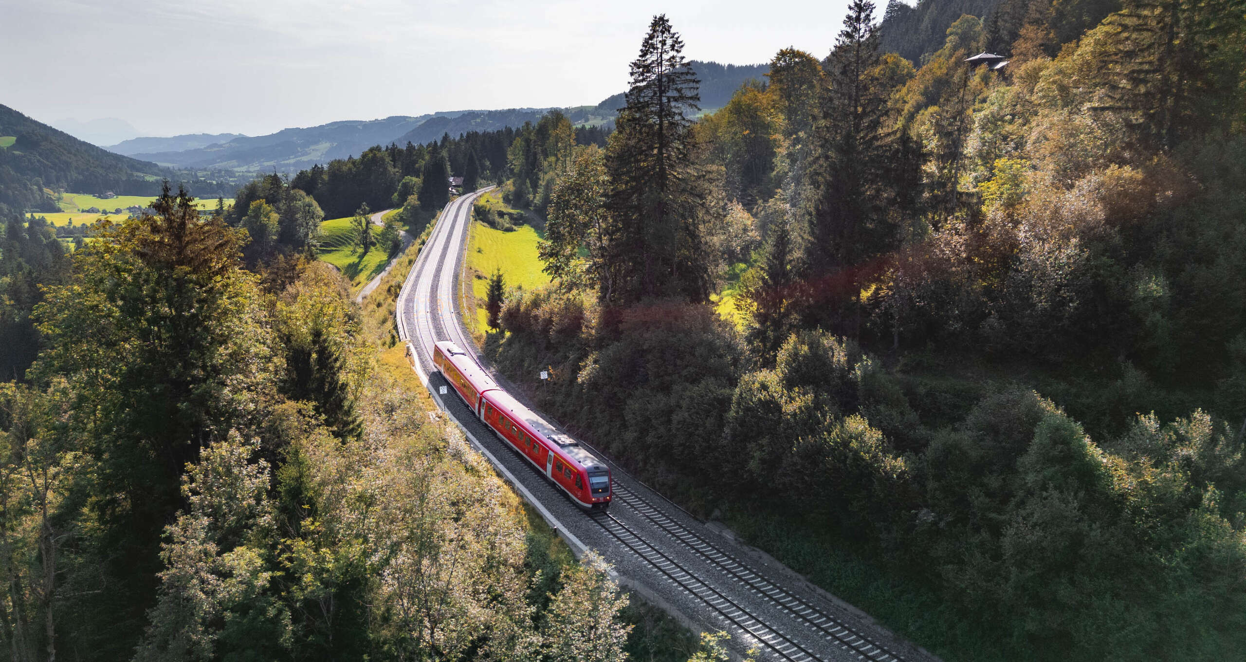 Bahn nach Oberstaufen