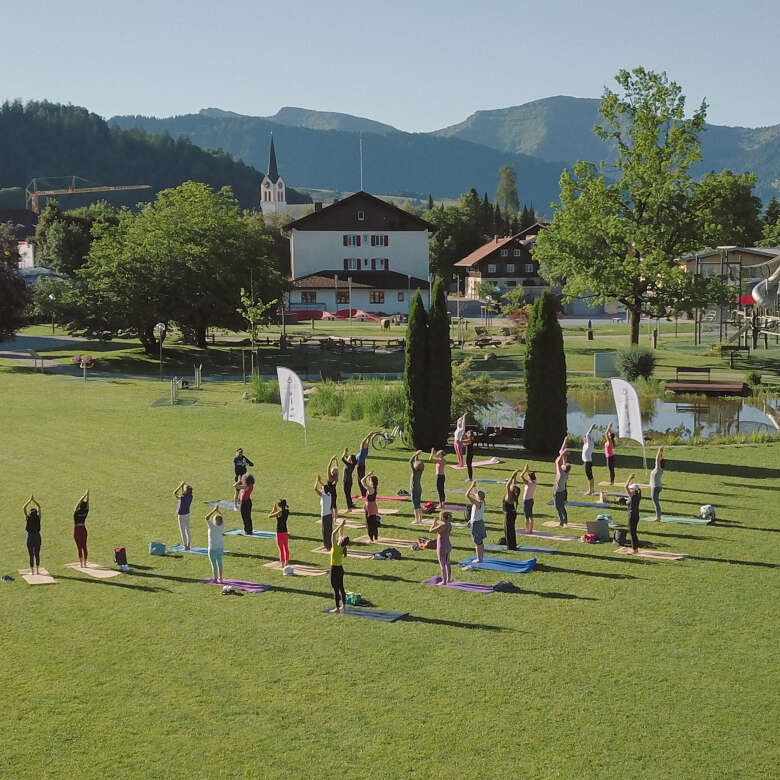 Sunrise Yoga im Oberstaufen PARK