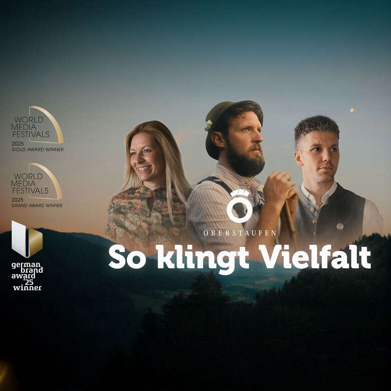 Imagekampagne uifachmir Das Titelbild der preisgekrönten Imagekampagne von Oberstaufen Tourismus.