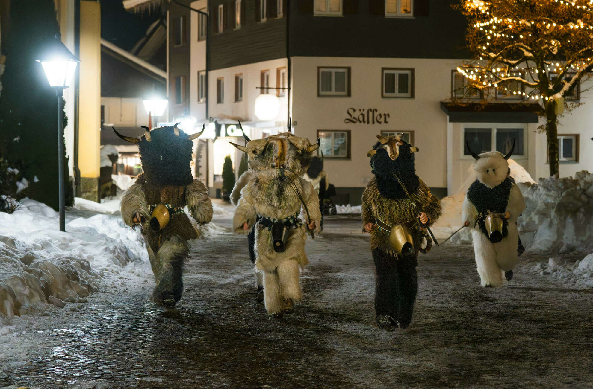 Klausen treiben ihr Unwesen in Oberstaufen