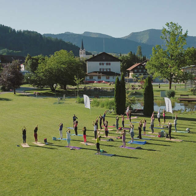 Yoga Angebote und Retreat in den Bergen im Allgäu