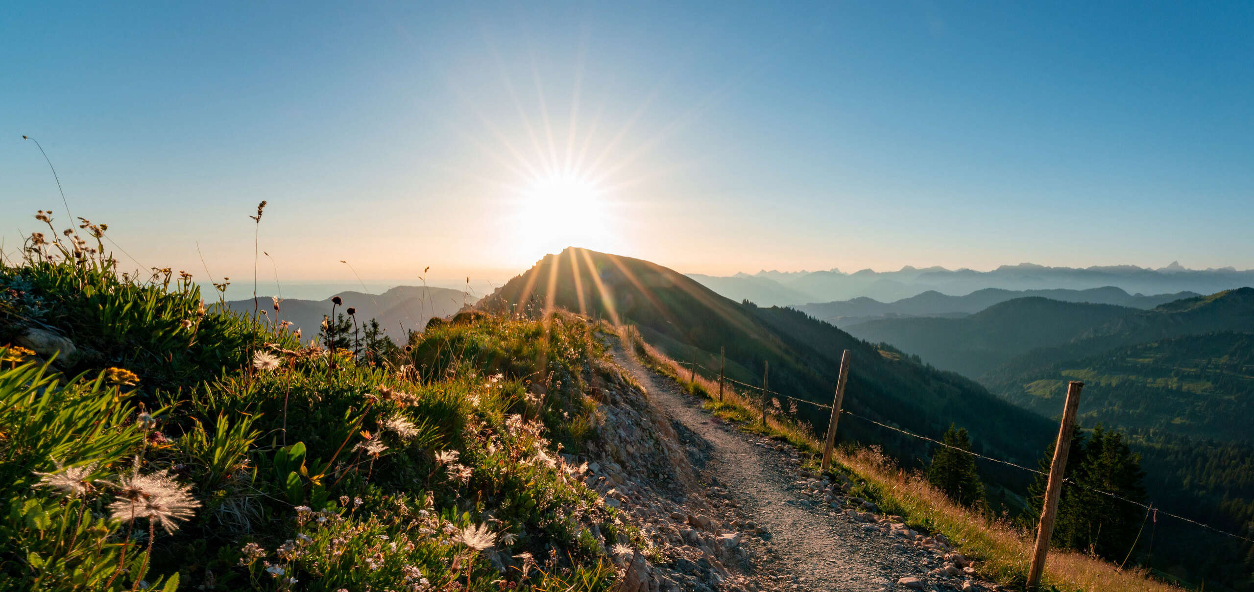Berge im Allgäu in Oberstaufen erleben