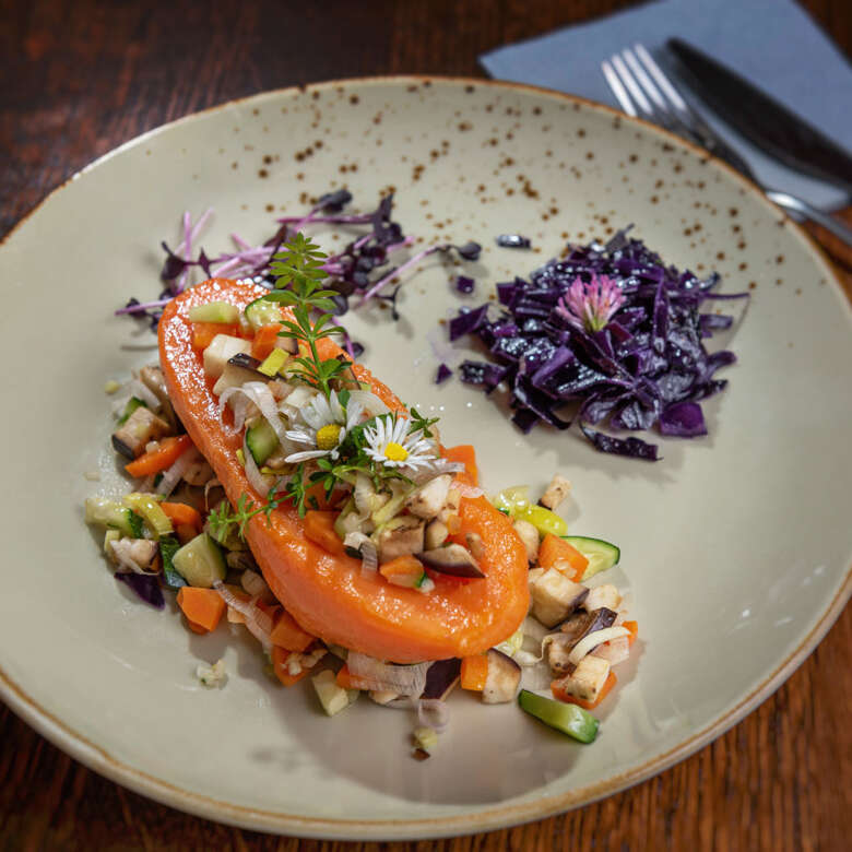 Gemüse-Gericht in der Schrothkur Gemüse-Gericht in der Schrothkur