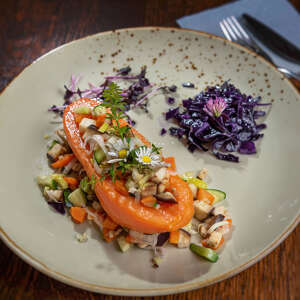 Gemüse-Gericht in der Schrothkur Gemüse-Gericht in der Schrothkur