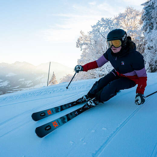 Skifahren in der Skiarena Steibis