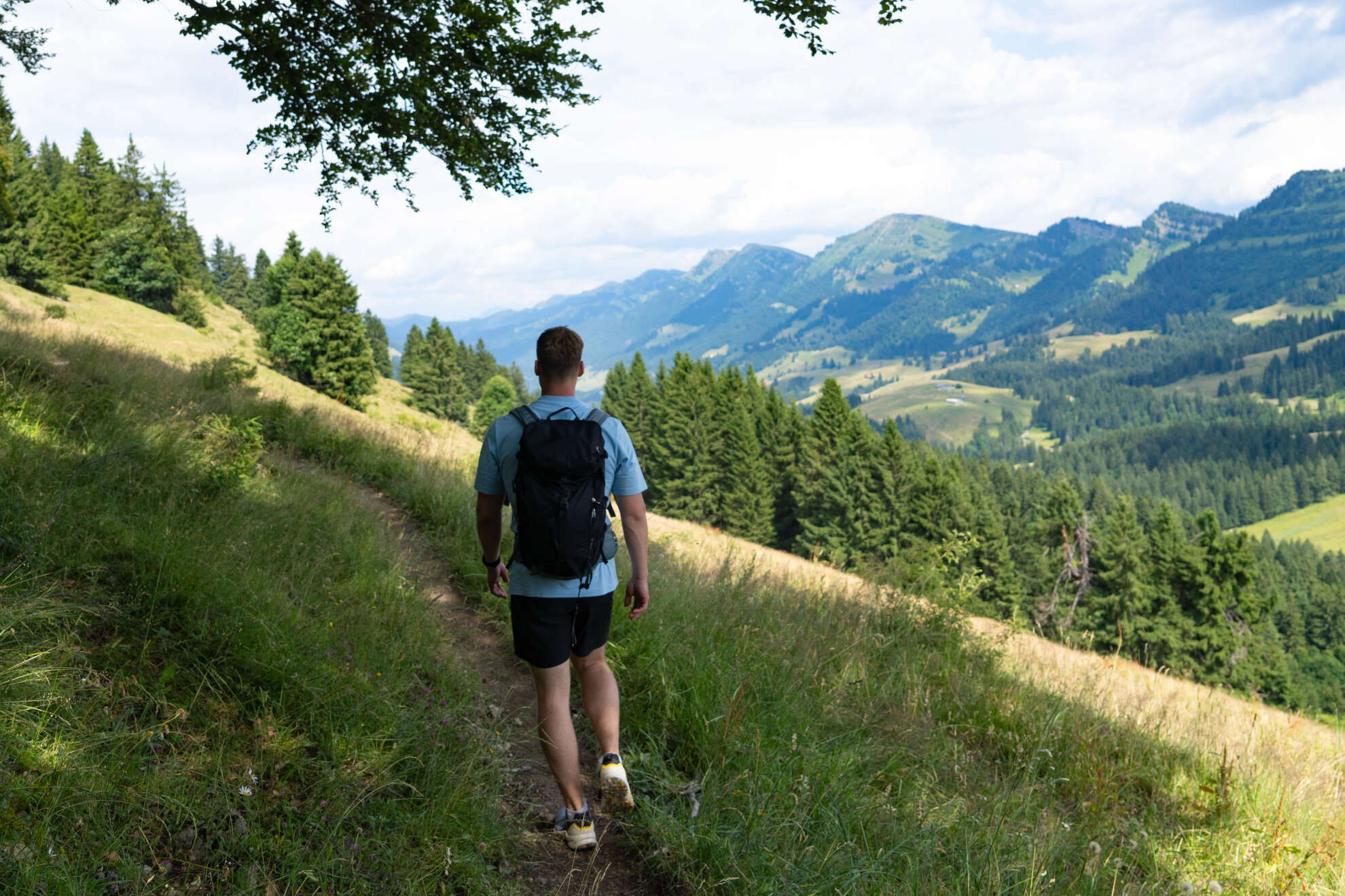 Natur genießen beim Wandern
