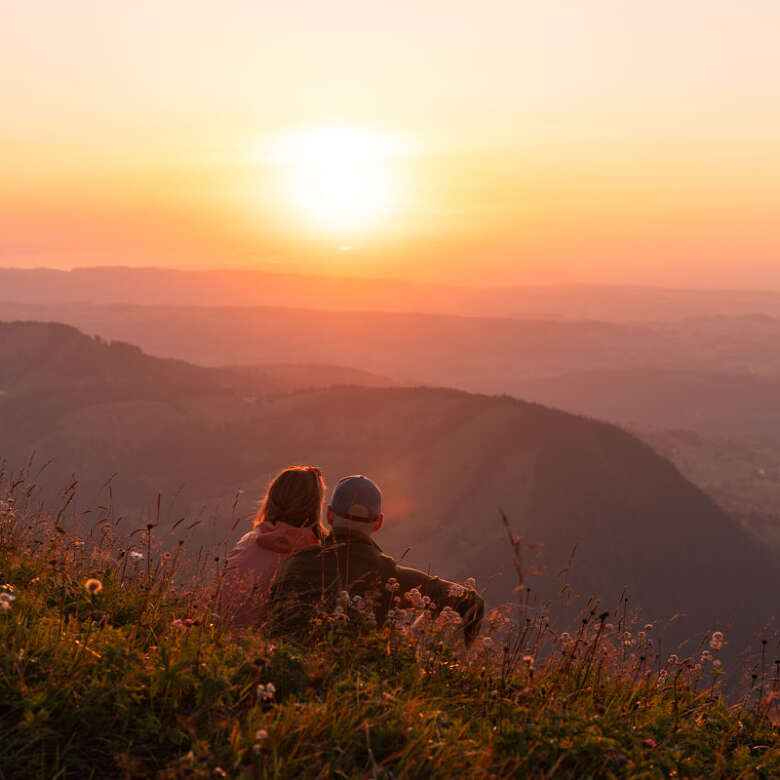 Sonnenuntergang am Hochgrat Sonnenuntergang am Hochgrat