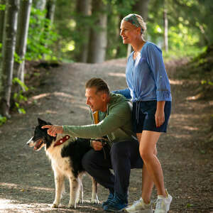 Unterwegs mit Hund auf den Wanderwegen im Allgäu