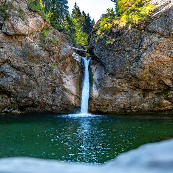 Wasserfälle im Naturpark Nagelfluhkette