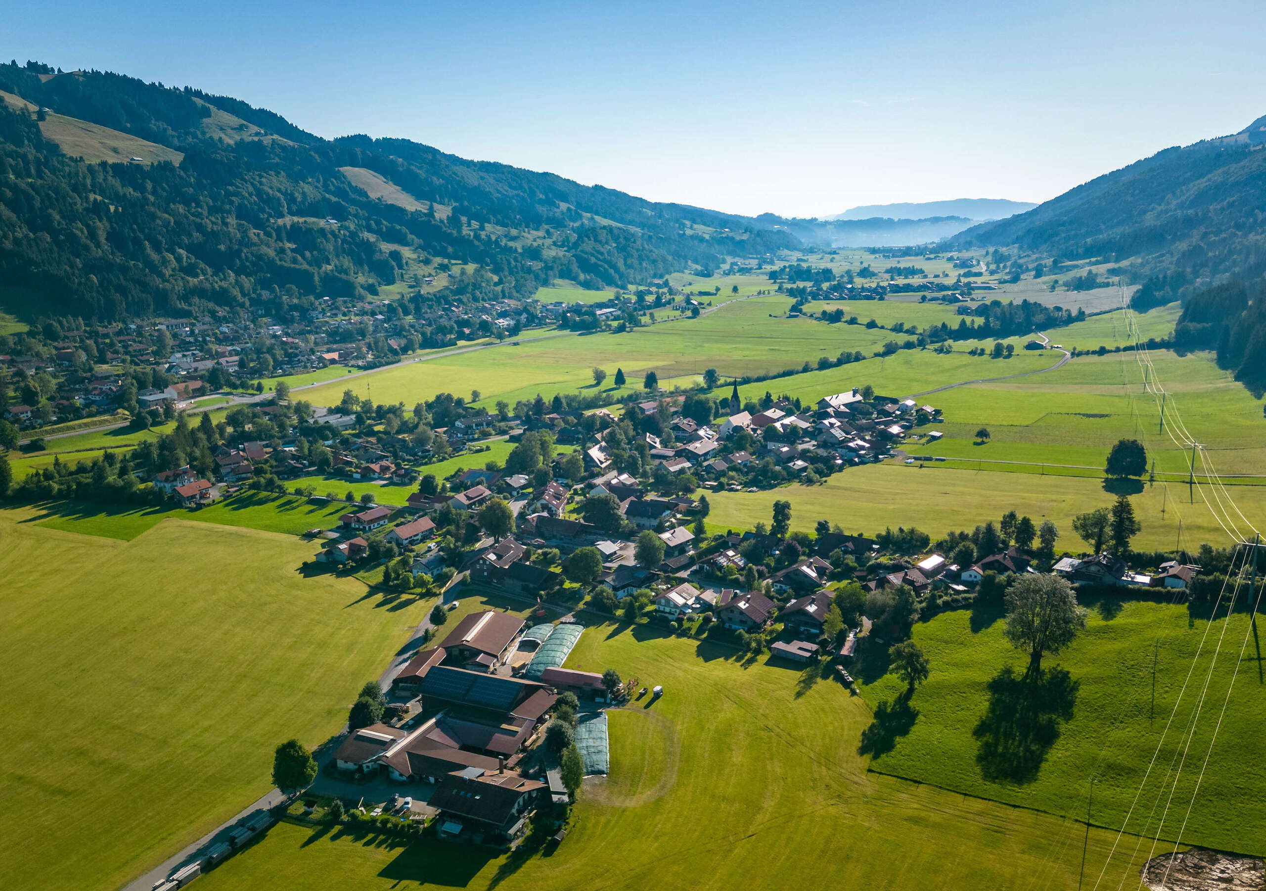 Panorama von Thalkirchdorf Panorama von Thalkirchdorf und dem Konstanzer Tal im Sommer