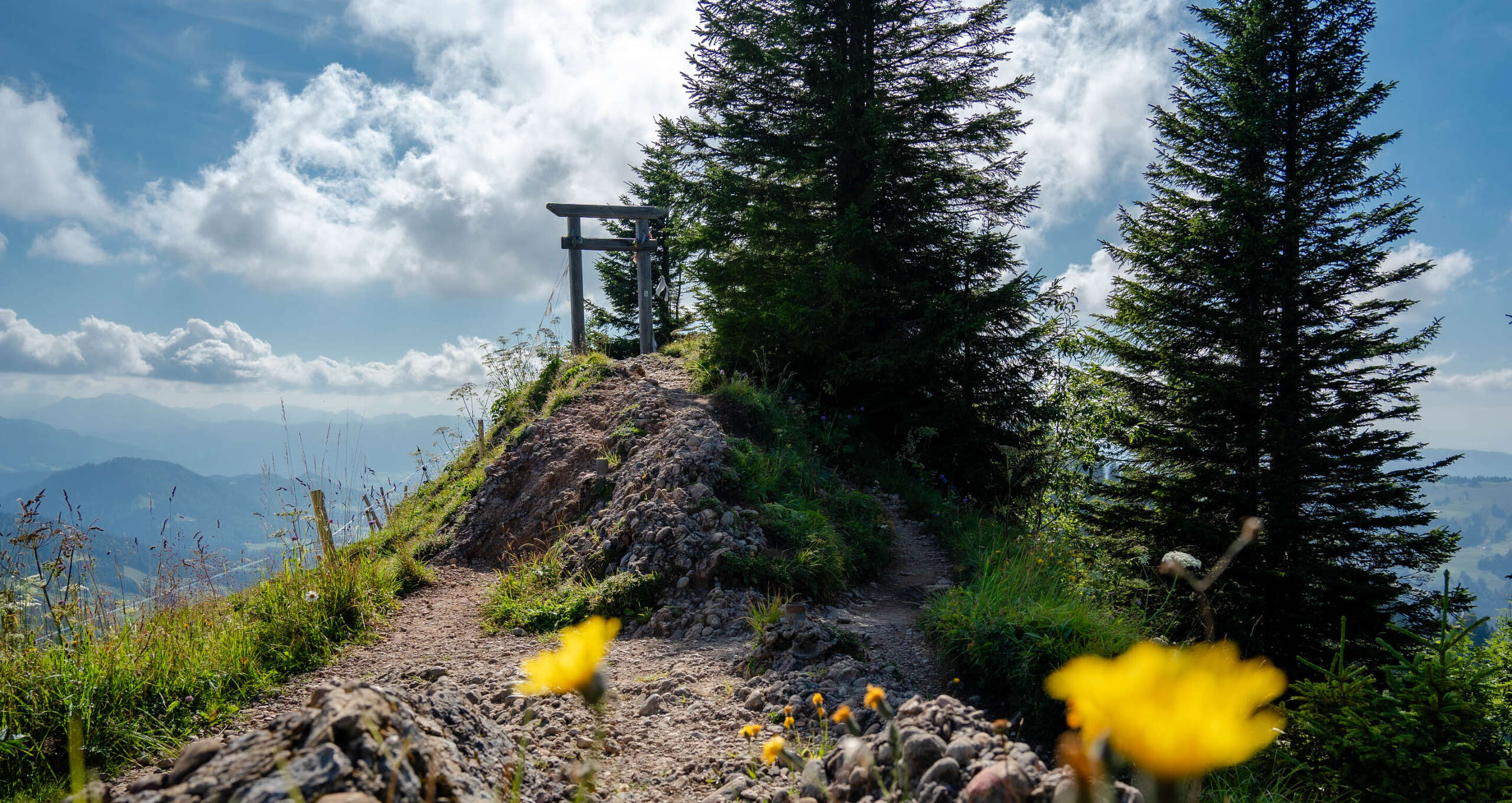 Porta Alpinea auf dem Luftigen Grat