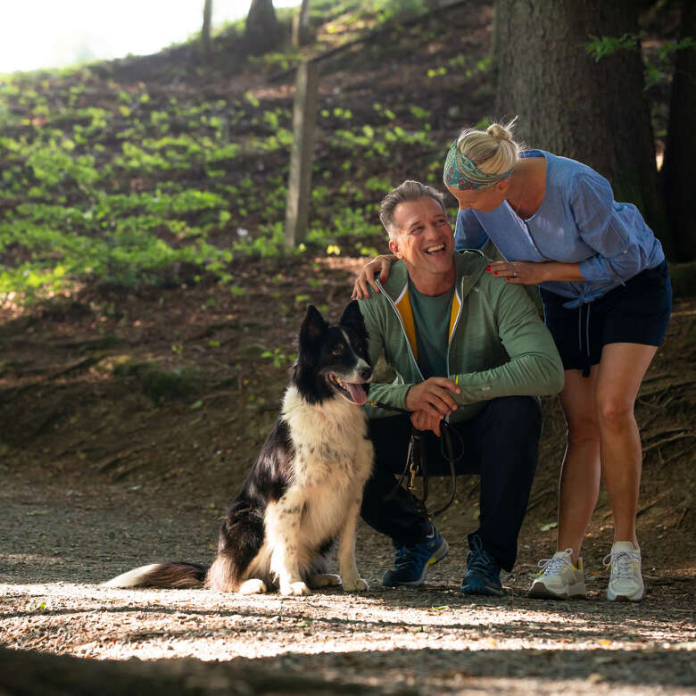 Unterwegs in der Natur mit Hund